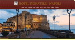 Desktop Screenshot of hotelpignatellinapoli.com